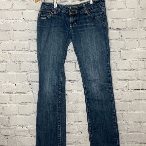 AMERICAN EAGLE 77 STRAIGHT JEANS SIZE 4 R.... - Picture 1 of 4